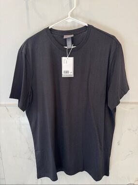 H&M Black Short Sleeve Crew Neck Tee Men’s XL